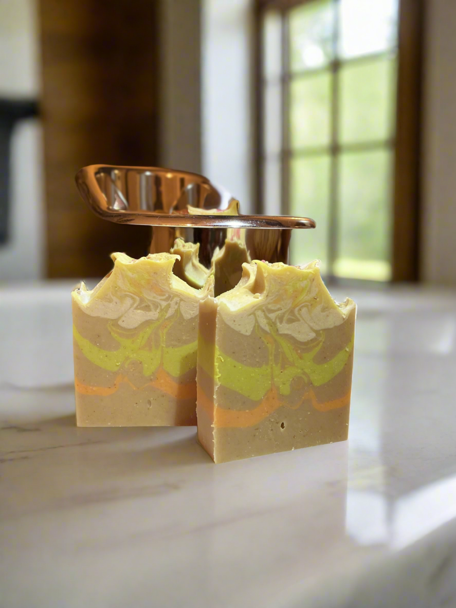Honey and Collidal Oats Goat’s Milk Natural Handmade Soap