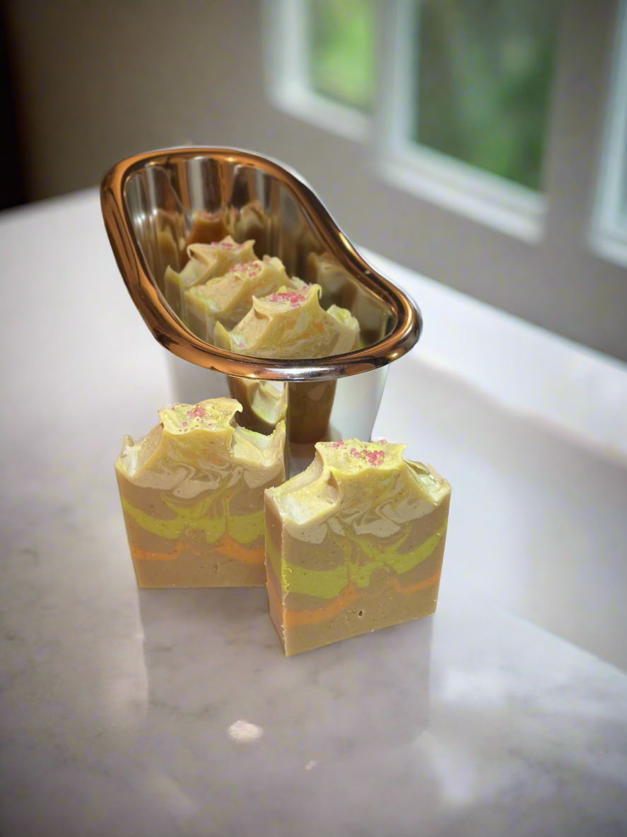 Honey and Collidal Oats Goat’s Milk Natural Handmade Soap