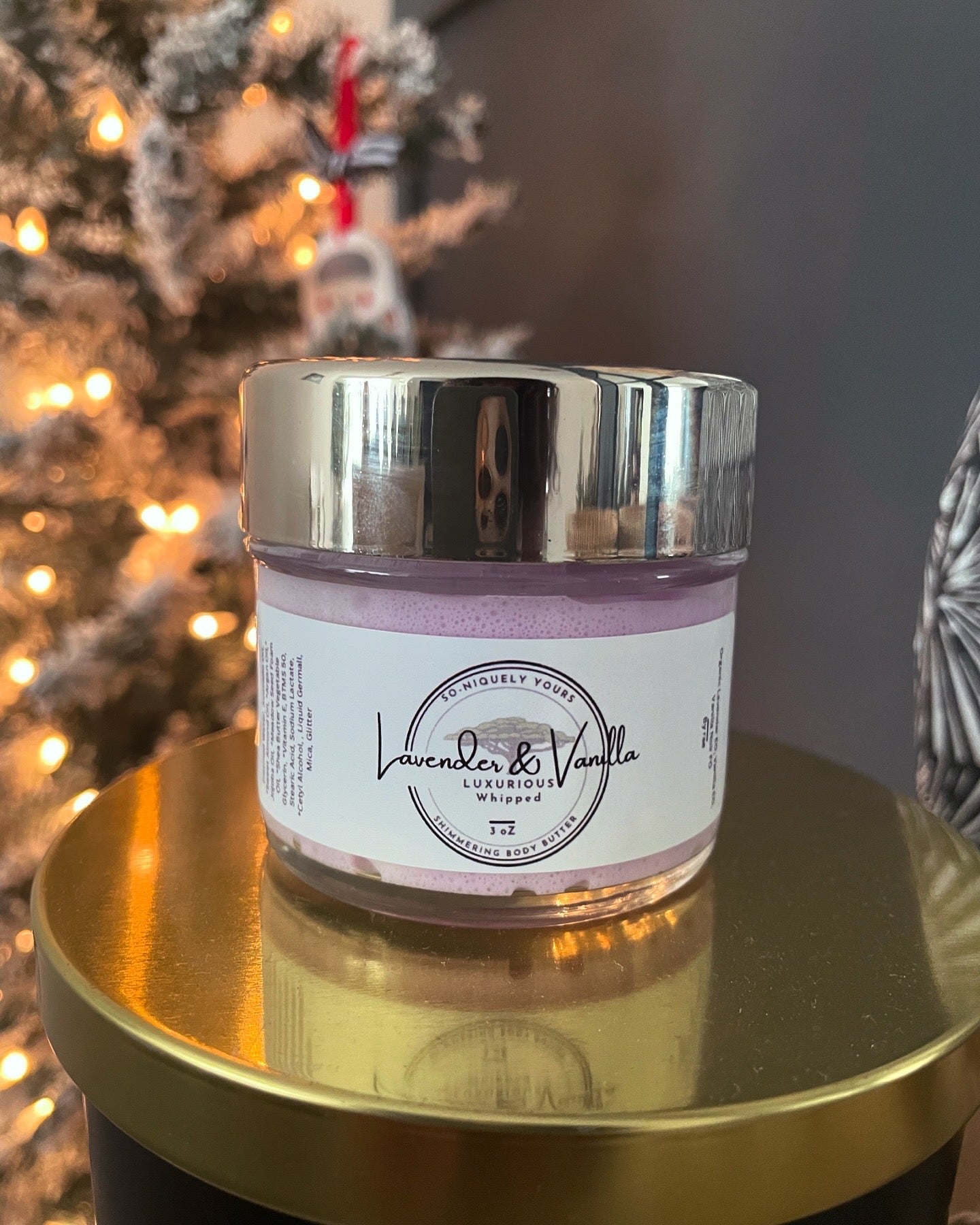 Shimmering Luxurious Body Butter Lavender & Vanilla