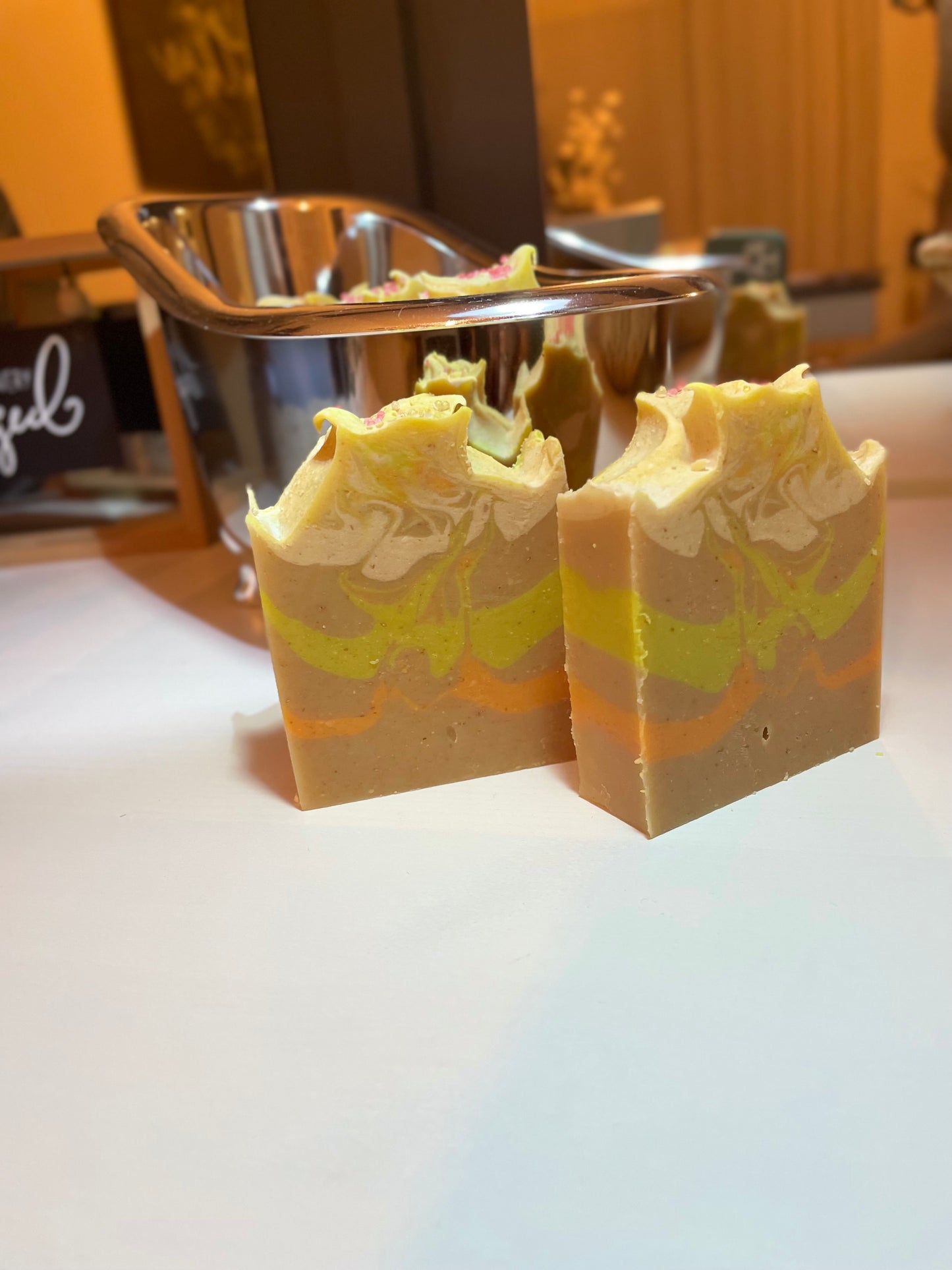 Honey and Collidal Oats Goat’s Milk Natural Handmade Soap