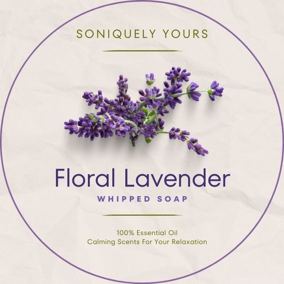 Floral Lavender Whipped Soap