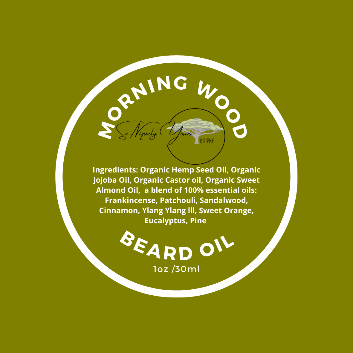 Morning Wood Beard Oil