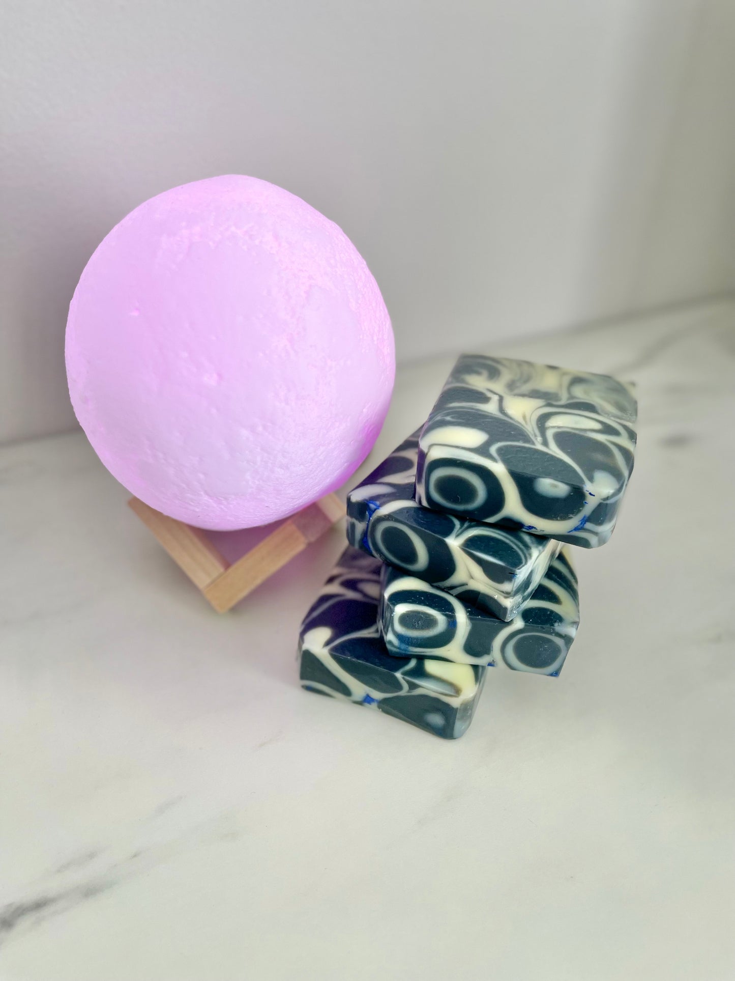 Moonlight Drops- Charcoal Natural Handmade Soap