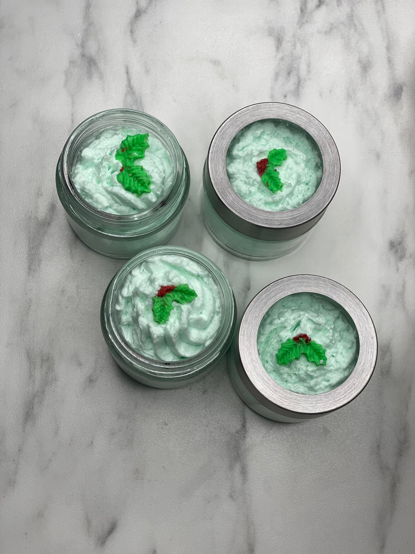 Whipped Shave Soap- Holly Jolly
