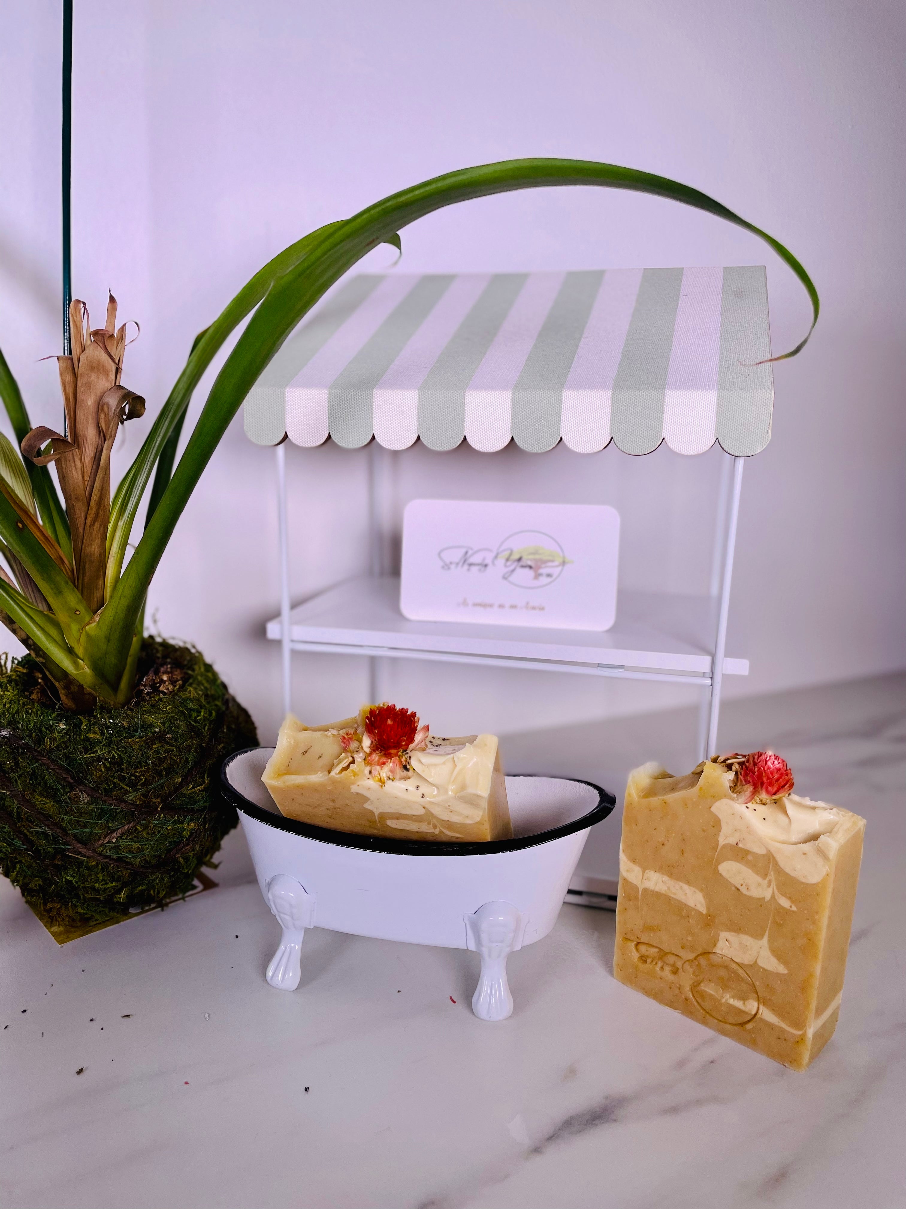 Oatmeal Honey Soap, Natural 